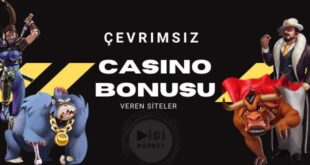 Çevrimsiz Casino Bonusu Veren Siteler